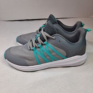Energy Zone Shoes Womens 9M Enthusiast II Tennis Sneakers CL129 Gray Green